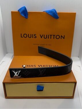 Louis Vuitton Black Bracelet